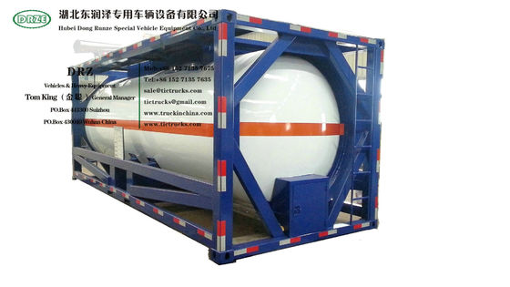 acier inoxydable de conteneur de 20Ft ISOTank pour le transport liquide WhatsApp+8615271357675 de sauce chili à alcool de nourriture d'huile de table